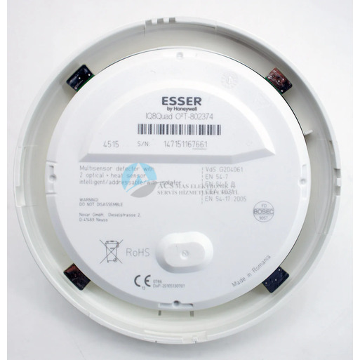 802374 IQ8 O2T Duman ve Sıcaklık Dedektörü, ESSER by Honeywell